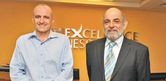 שלמה מעוז, דוד ברוך / צלם: תמר מצפי